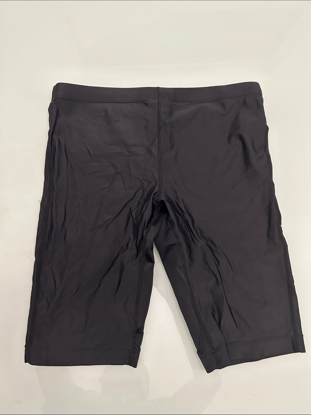 Nike Black Performance Jam Swim Shorts with White Swoosh Sz 32 - Picture 5 of 7
